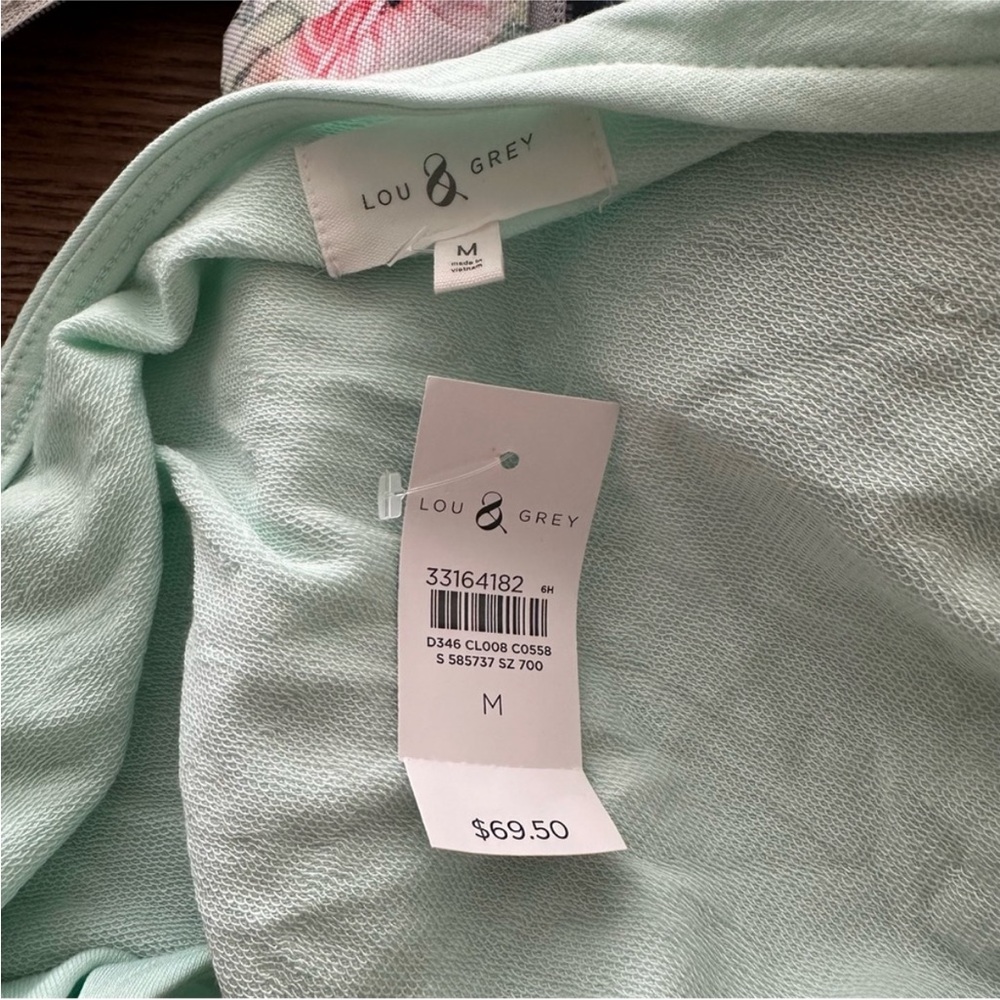 NWT LOFT Lou & Grey Signaturesoft Lite Crossover Back Pocket Dress - Picture 10 of 10